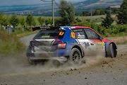 RZ Halenkovice a závěrečná Powerstage a vyhlášení vítězů ve Žlutavách v rámci 53. ročníku Barum Czech Rally Zlín.
