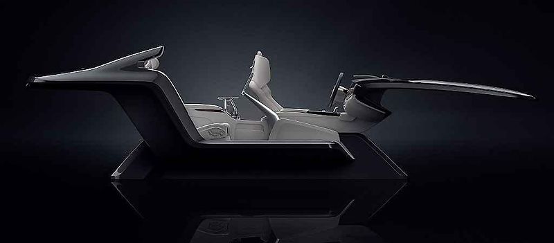 Volvo S90 Excellence Lounge Console.