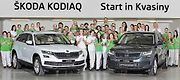 Výroba Škody Kodiaq.