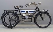 Motocykl Douglas Model C z roku 1910.