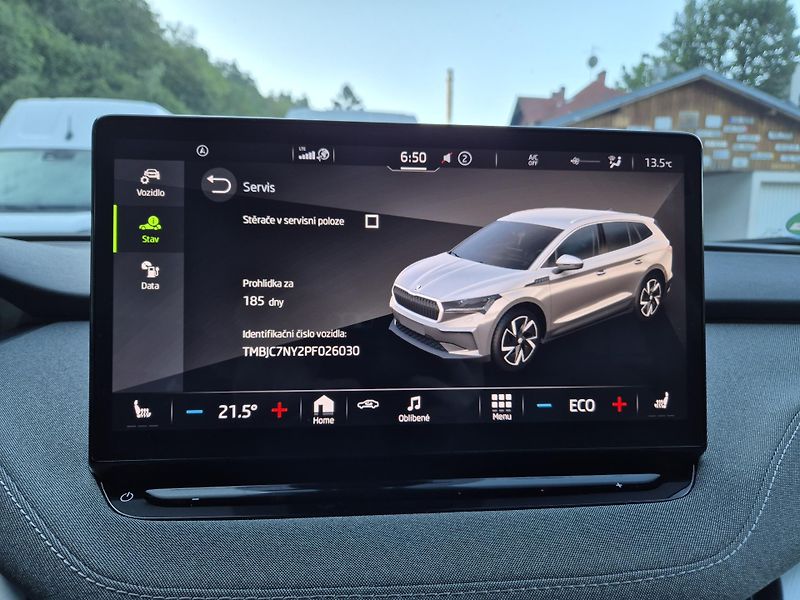 Škoda Enyaq 150kw, iV80 19ALU SOH 95% - fotka 21 z 47