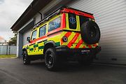 Foto: Dajbych 4x4/Ivo Trzaskalik Praha – Nový vůz pražských záchranářů – Ineos Grenadier v úpravě Ambulance.