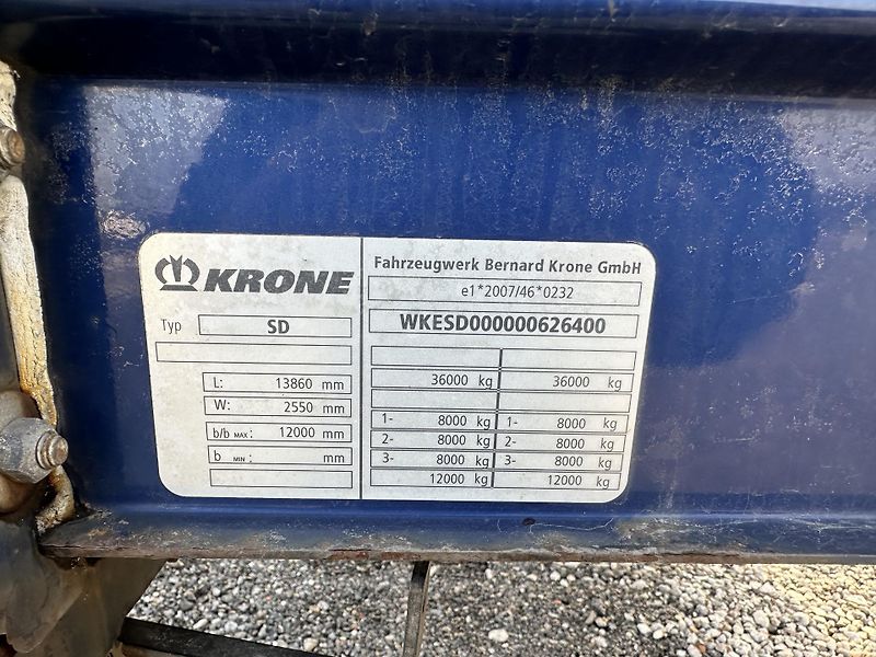 Krone SD (2014) LOWDECK SAF ZVEDAČKA 5X KUSŮ  - fotka 18 z 26