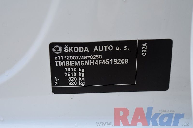Škoda Rapid (2014) 1,2 TSI - fotka 23 z 29
