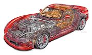 Průřez SRT Viper.
