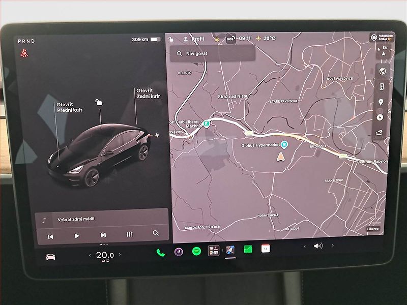Tesla Model 3 (2021) Long Range 4WD 82kWh, SoH 87% - fotka 13 z 21