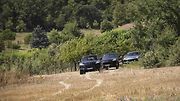 Testování prototypů nového Porsche Cayenne.