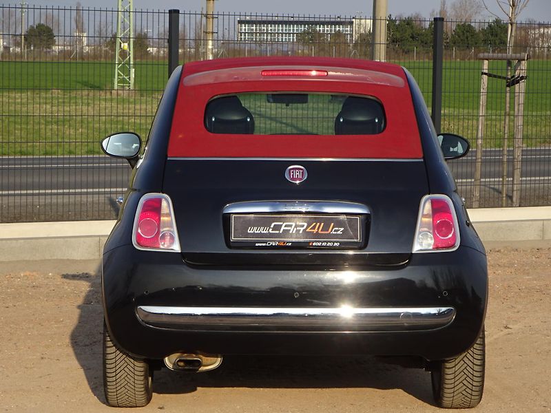 Fiat 500 (2013) 1.2i 51kW Cabrio Lounge - fotka 23 z 28