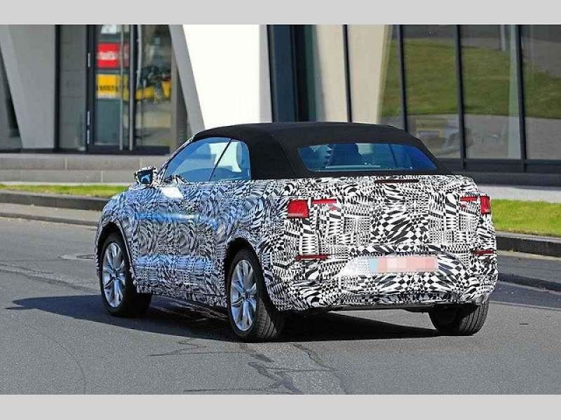 Špionážní snímky Volkswagen T-Roc Cabrio
