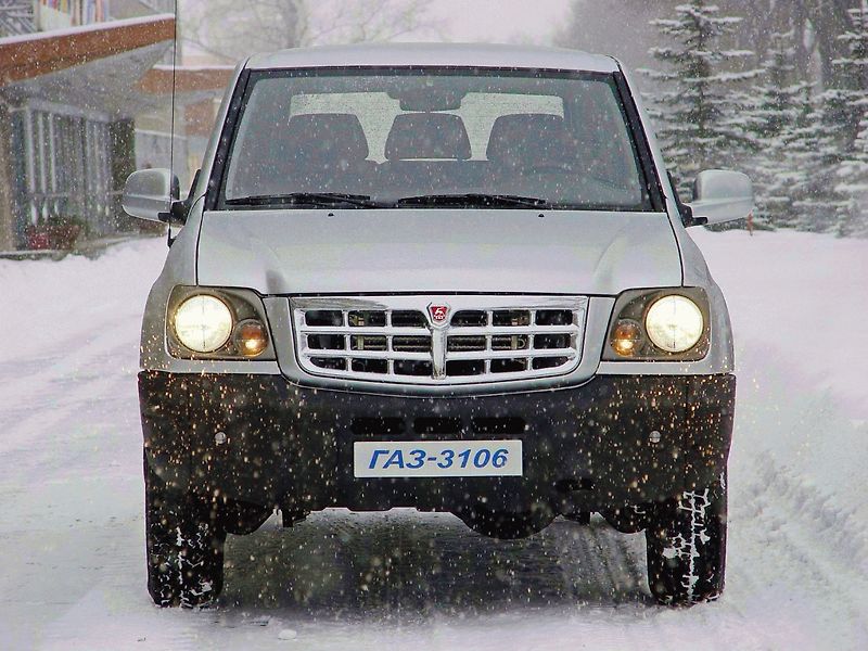 GAZ 3106 Ataman II patří bezesporu k jedněm z nejošklivějších aut vůbec