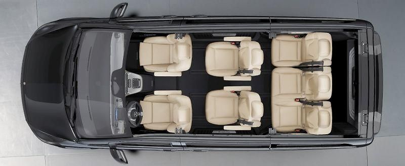 Mercedes-Benz Třídy V (2026) V 300 d Exclusive L 4M - fotka 9 z 9