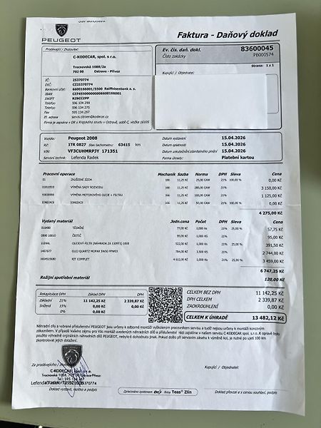Peugeot 2008 Allure 1.2i KOUPENO V ČR 1.MAJ - fotka 37 z 45