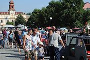 Veterány se sjely do Veselí nad Lužnicí na Selské Baroko 2023.