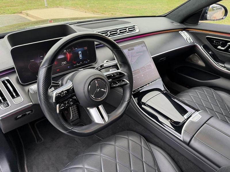 Mercedes-Benz Třídy S 400d AMG 4M ČR DPH ZÁRUKA 6/27 - fotka 13 z 60