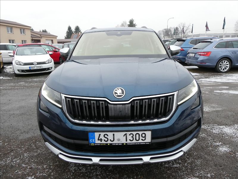 Škoda Kodiaq 2,0 TDi 140kW SCOUT,DSG,závěs - fotka 2 z 50