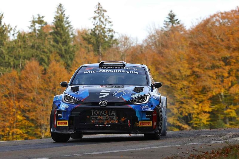Závěrečná etapa a cíl Středoevropské rallye v Pasově.