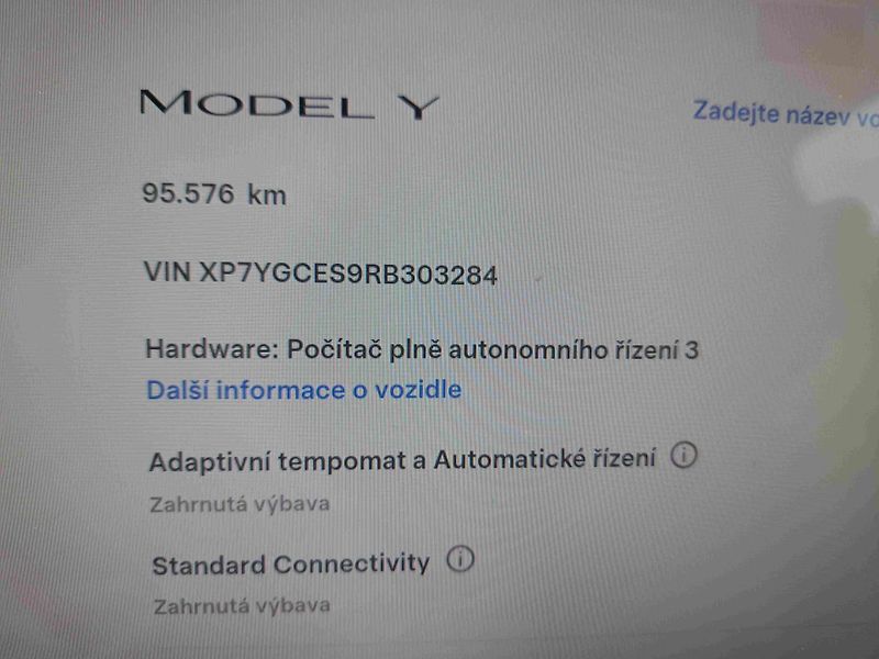Tesla Model Y (2024) RWD   Standard Range   SOH-96% - fotka 13 z 15