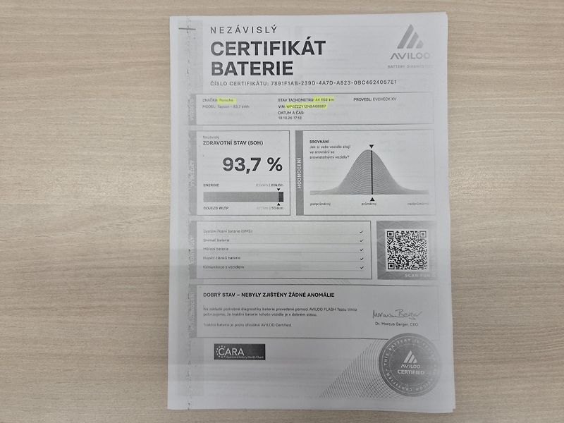 Porsche Taycan Cross Turisno 4S 93kWH  93,7% - fotka 20 z 47