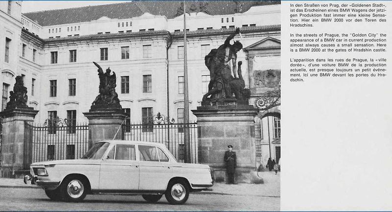 Dobové fotografie z historie značky BMW v Československu