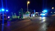 Nehoda policejního supersportu BMW i8.
