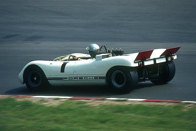 Porsche 909 Bergspyder při jedné z přehlídek historických závodních vozů v srpnu 1981., zdroj: Wikimedia Commons, Lothar Spurzem, CC BY-SA 2.0 de