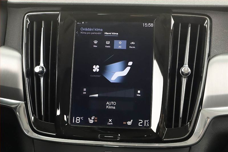 Volvo V90 (2018) D3, Automat, Serv.kniha, Kůže - fotka 12 z 20