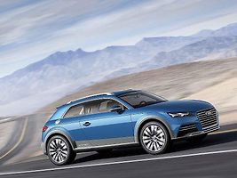 Koncept Audi allroad shooting brake.