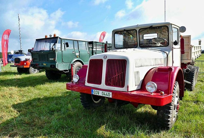 Tatra Tigon za jízdy