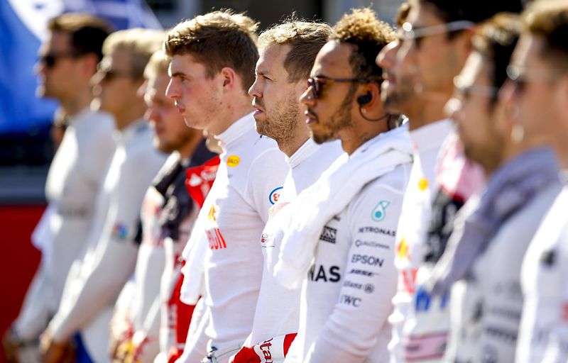 F1 start