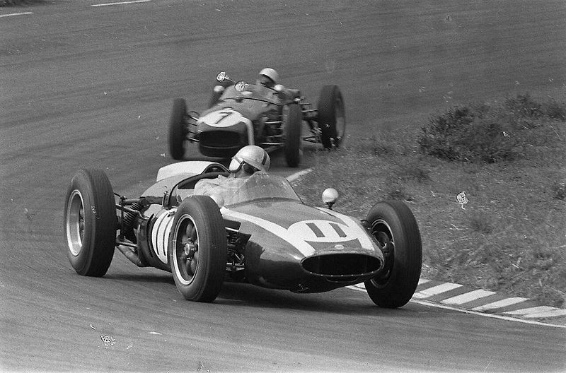 Copper T51 Climax F1, na kterém Jack Brabham v roce 1959 získal první titul mistra světa.
