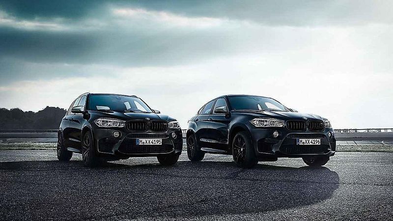 BMW X5 M a X6 M v edici Black Fire.
