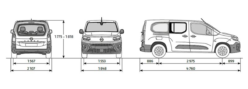 Opel Combo Elegance Plus L2 1,5 CDTi  AT - fotka 24 z 24