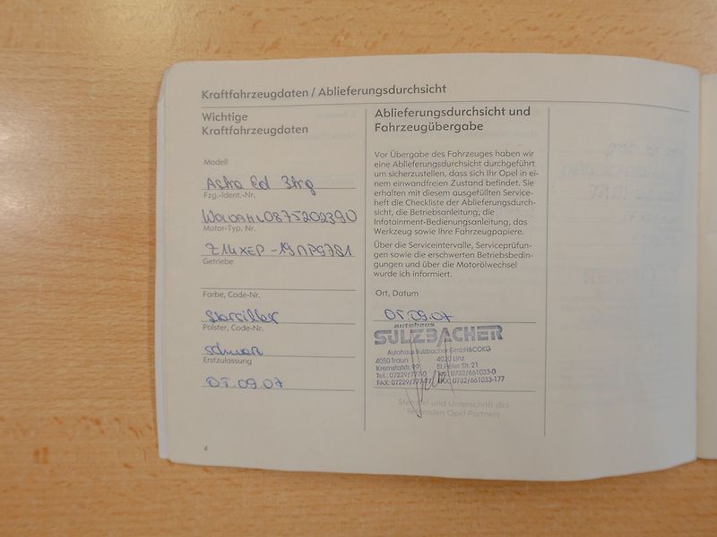 Opel Astra (2007) 1.4i 63KW KUPÉ – SERVISKA - fotka 37 z 40