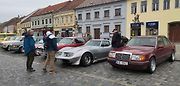 Výstava veteránů na třebíčském náměstí zakončila sezonu Veteran Car Clubu Třebíč 2022