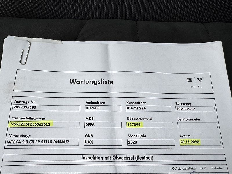 Seat Ateca (2020) FR 2.0TDi DSG LED Navi Kamera - fotka 27 z 46