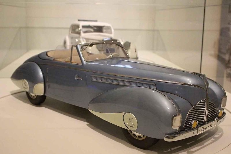 Aero 50 Dynamik v expozici muzea ve Vysokém Mýtě