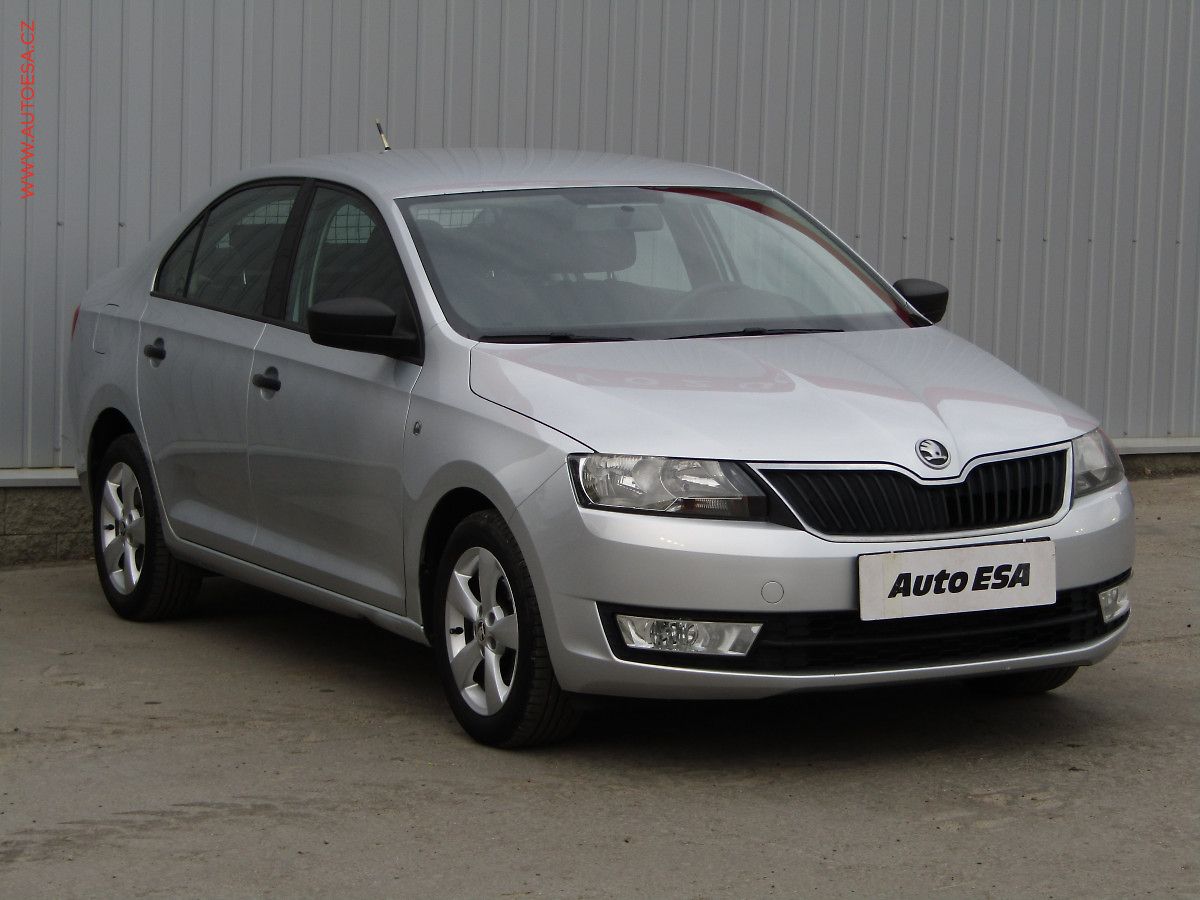 Škoda Rapid 1.2 TSi, 2.maj,ČR, AC, tažné