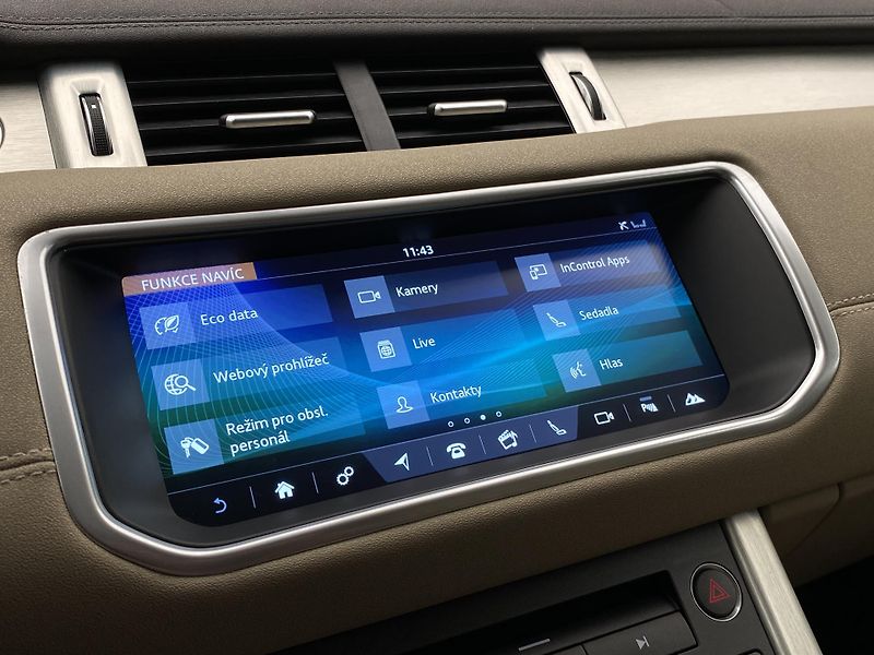 Land Rover Range Rover Evoque Si4 HSE AWD AUT CZ REZERVACE - fotka 32 z 38
