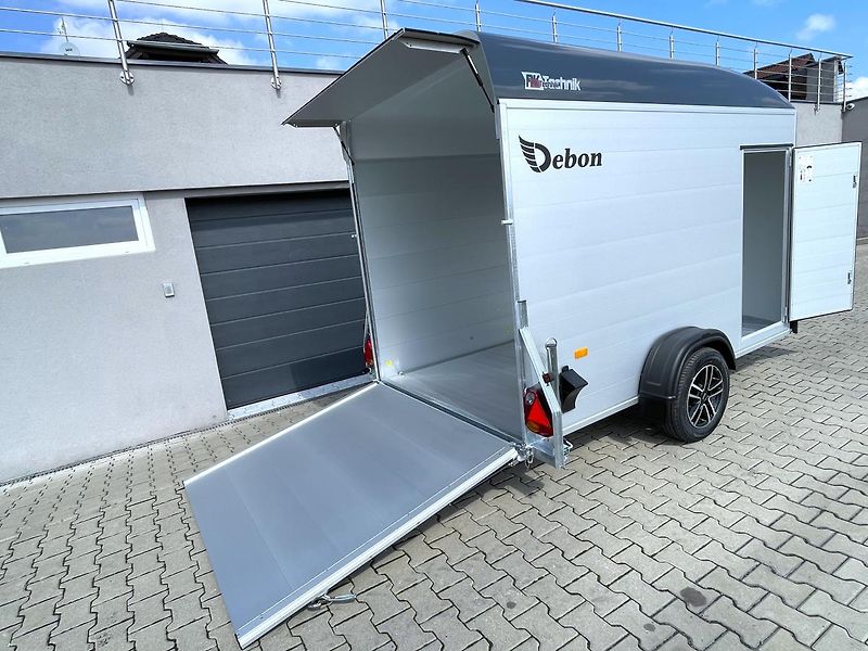 Debon (2026) C400, ALU bočnice, šedý - fotka 9 z 27