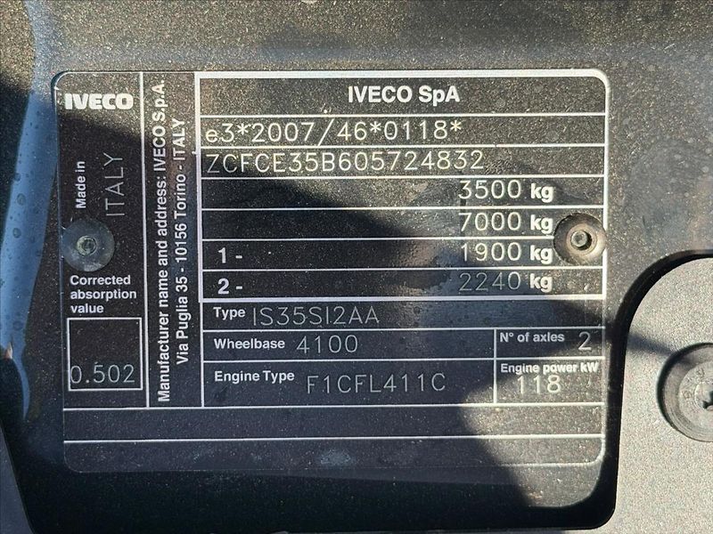 Iveco Daily 3,0 35S16H 3.0 - fotka 31 z 31