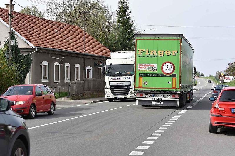 Kontrolní den na stavbě dálnice D35 u Vysokého Mýta.