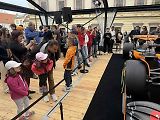 Vůz stáje McLaren obdivují fanoušci Formule 1 na brněnském Zelném trhu od soboty. Podívat se na něj mohou do úterý 27. května.