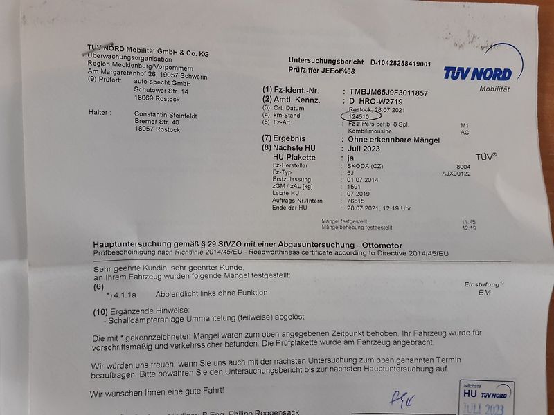 Škoda Fabia (2014) KOMBI 1.2 TSi  AMB - fotka 31 z 33