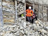 Proražení tunelu Homole na D35.