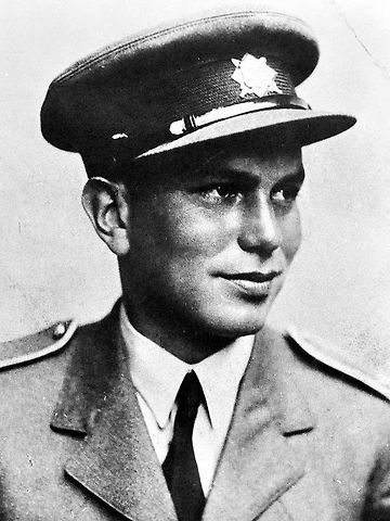 Jiří Antonín Schiller, příslušník 311. čs. bombardovací perutě RAF na konci II. světové války., zdroj: Se svolením SLA Most