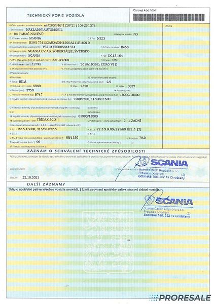 Scania R450 N323 NGS TOP LINE EURO 6 - fotka 11 z 11