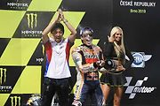 Brno 04.08.2019 - Moto GP 2019 - 1. Marc Marquez 2. Andrea Dovizioso 3. Jack Miller