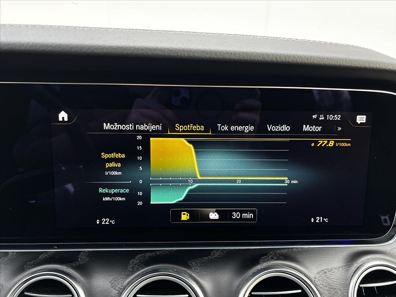 Mercedes-Benz Třídy E 300de 4MATIC TAŽNÉ DPH - fotka 22 z 33