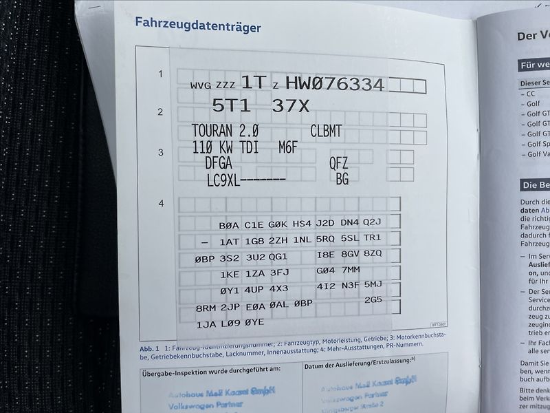 Volkswagen Touran 2,0 TDi 110kw Highline Panoram - fotka 22 z 48