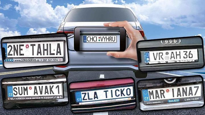 Fotosoutěž kuriózní SPZ